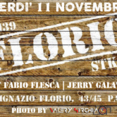 Venerdi’ 11 Novembre “Florio”
